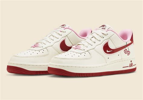 Nike Air Force 1 Valentine's Day Edition Side View