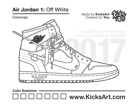 Nike Air Jordan Coloring Pages