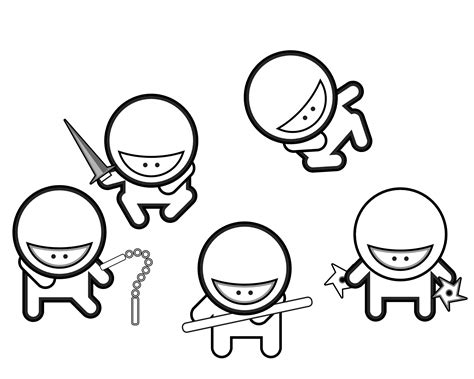 Ninja Printables for Kids