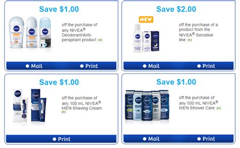 Nivea men coupons gallery