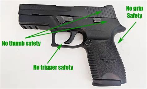 Glock's lack of external safeties