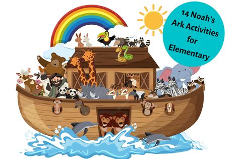 Noah's Ark activities for kids