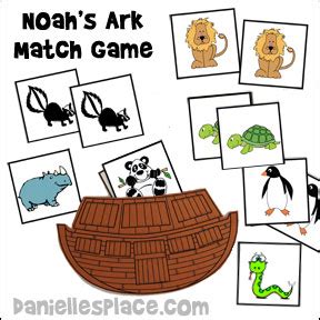 Noah's Ark matching game