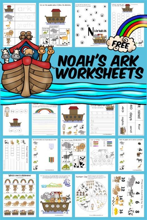 Noah's Ark printable activities