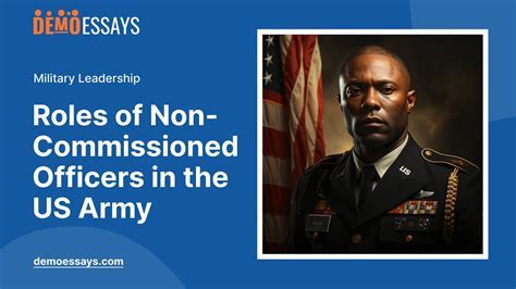 Non-commissioned officer roles and responsibilities