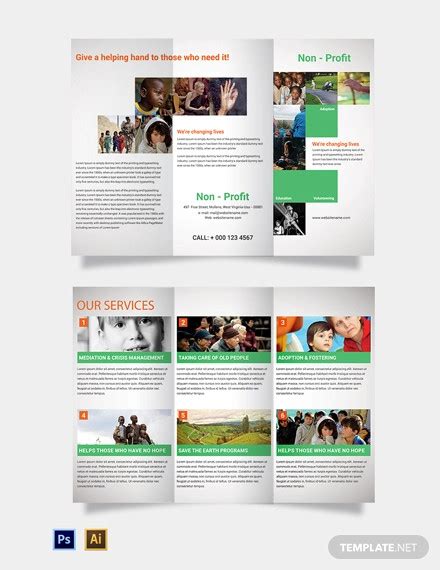 Non-Profit Brochure Template