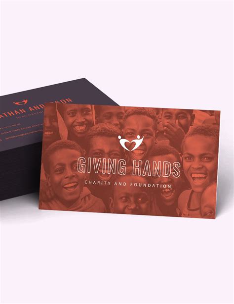 Non-Profit Business Card Template