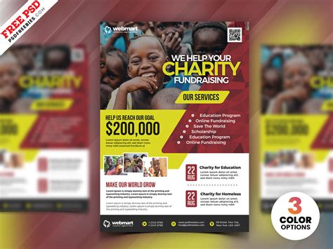 Non-Profit and Charity Campaign Flyer Template