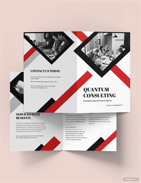 Non-Profit Consulting Brochure Template