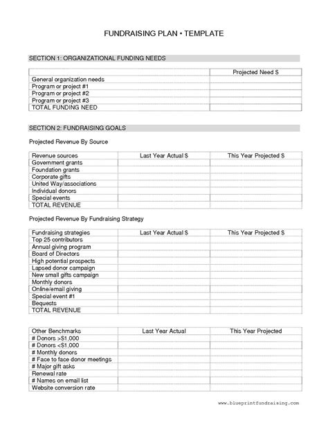 Non-Profit Event Planning Template