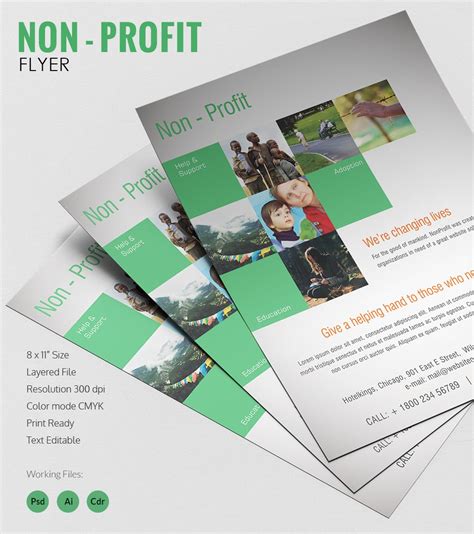 Non-Profit Flyer Template