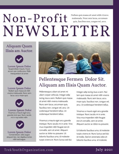 Non-Profit Newsletter Template