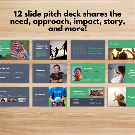 Non-Profit Pitch Deck Template