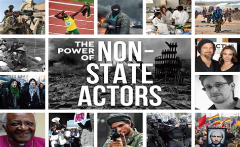 The Growing Importance of Non-State Actors