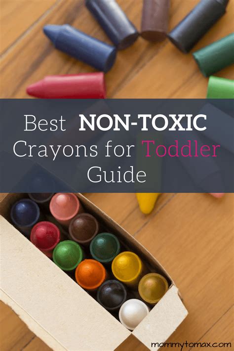 Non-toxic crayons