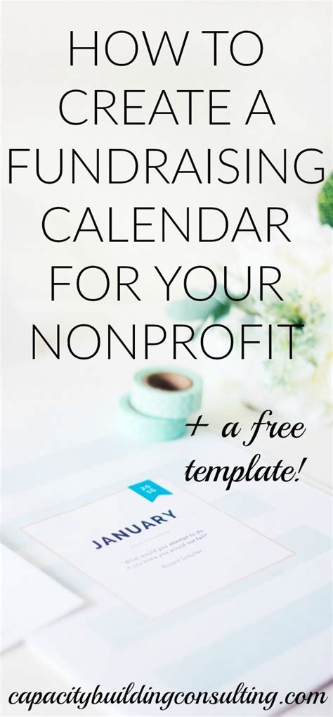 Nonprofit Calendar Fundraiser