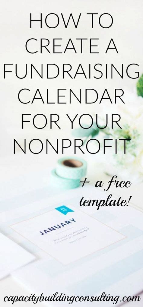 Nonprofit Fundraising Calendar