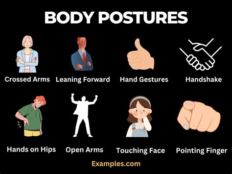 Body Language Nonverbal Communication Cards