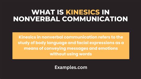 Kinesics Nonverbal Communication Cards