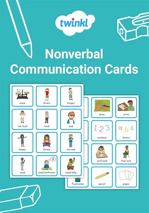 Paralinguistic Nonverbal Communication Cards