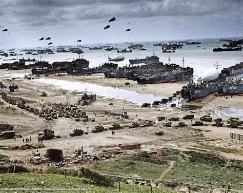 The Battle of Normandy marked the beginning of the end of World War II