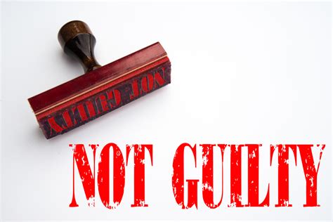 Not Guilty Trial