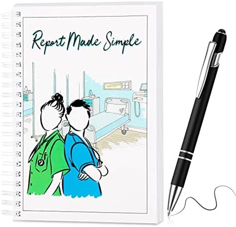 Notebook and Pen for Nurses