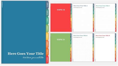 Notebook Template Ideas