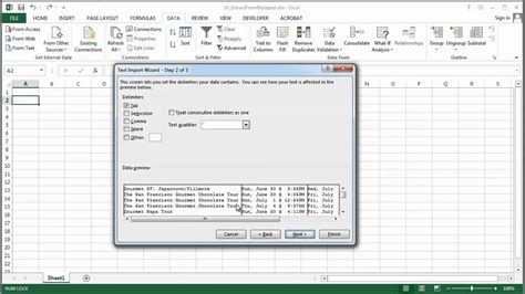 Notepad++ Export to Excel Settings