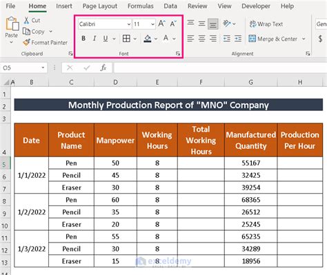 Notes in Excel Productivity