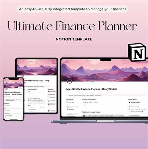 Notion Budget Template 5