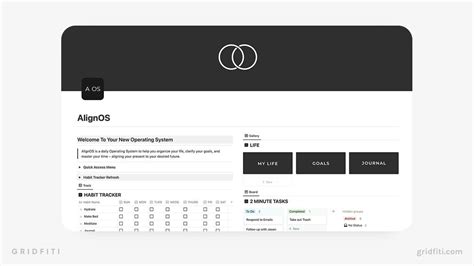 Minimalist Notion Budget Template