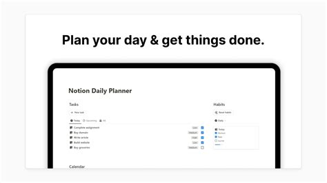 Notion Daily Planner Template Best Practices