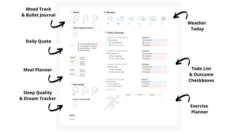 Notion Daily Planner Template Example