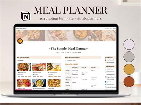 Meal Planning Database