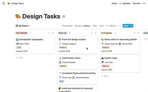 Notion Project Management Template Benefits Image