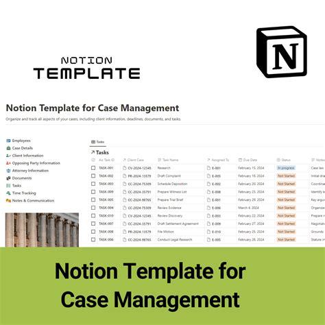 Notion Template for Lawyers 6