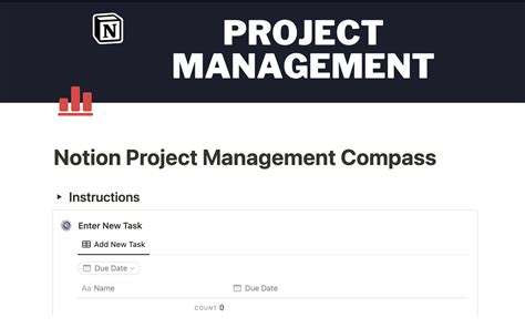 Notion Template for Small Business Productivity Task Management