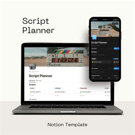 Notion template scripts