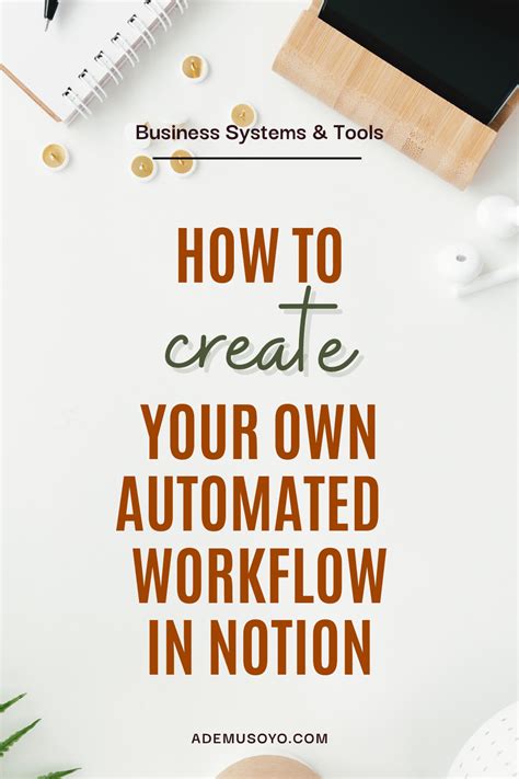 Notion workflow automation