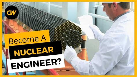 Nuclear engineer working with reactors