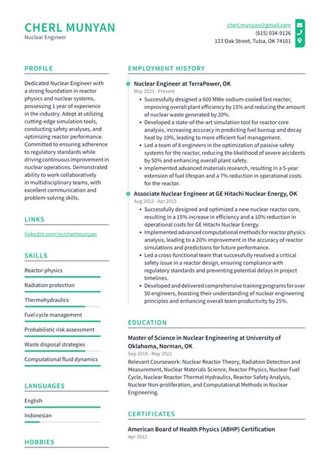 Nuclear Engineer Skills and Qualities