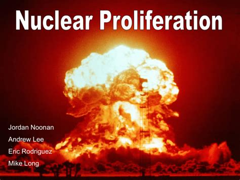 Nuclear proliferation and missile tests are becoming increasingly common, with nations engaging in a series of nuclear tests and missile launches