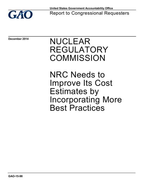 Nuclear Regulations and Standards