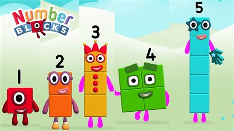 Number blocks for kids learning activities math