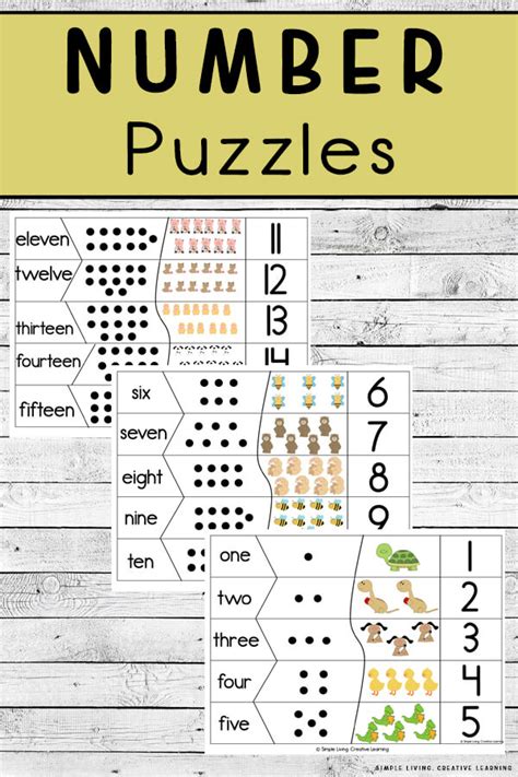 Number Line Puzzles