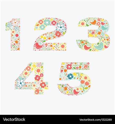 Fancy number printables for scrapbooking