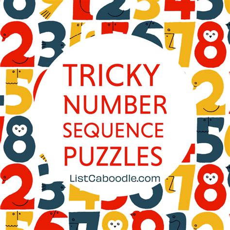 Number Sequence Puzzle Example