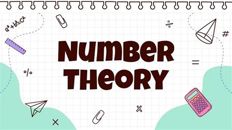 Description of Number Theory