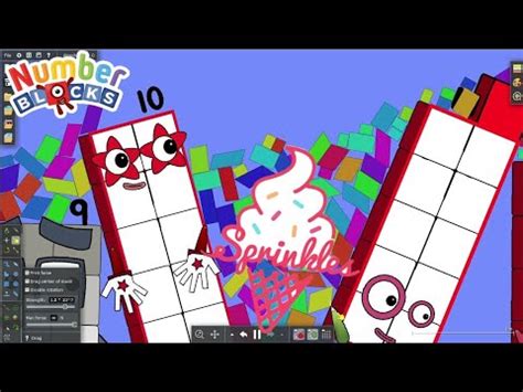 Numberblocks Sprinkles